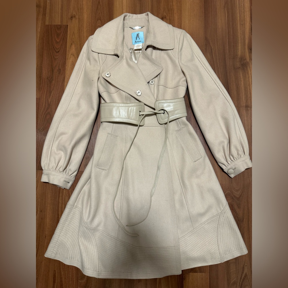Marciano beige long jacket